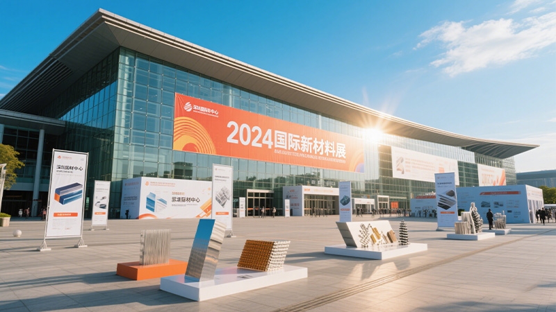 2024 International New Materials Exhibition held at Shenzhen International Convention and Exhibition Center