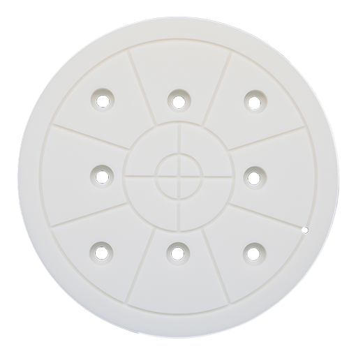 Alumina-dense suction cup