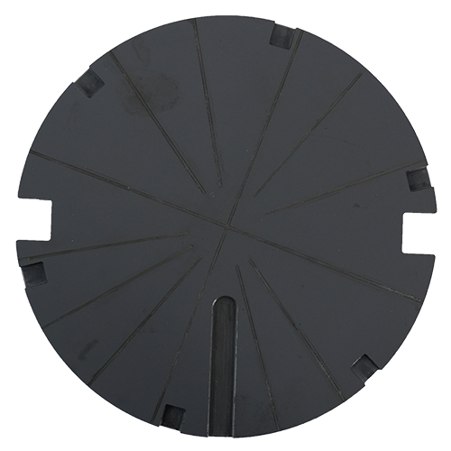 Silicon carbide microporous ceramic suction cup