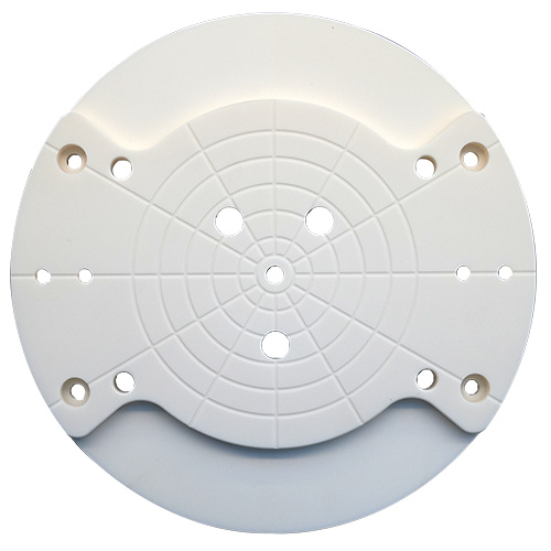 Alumina-dense suction cup